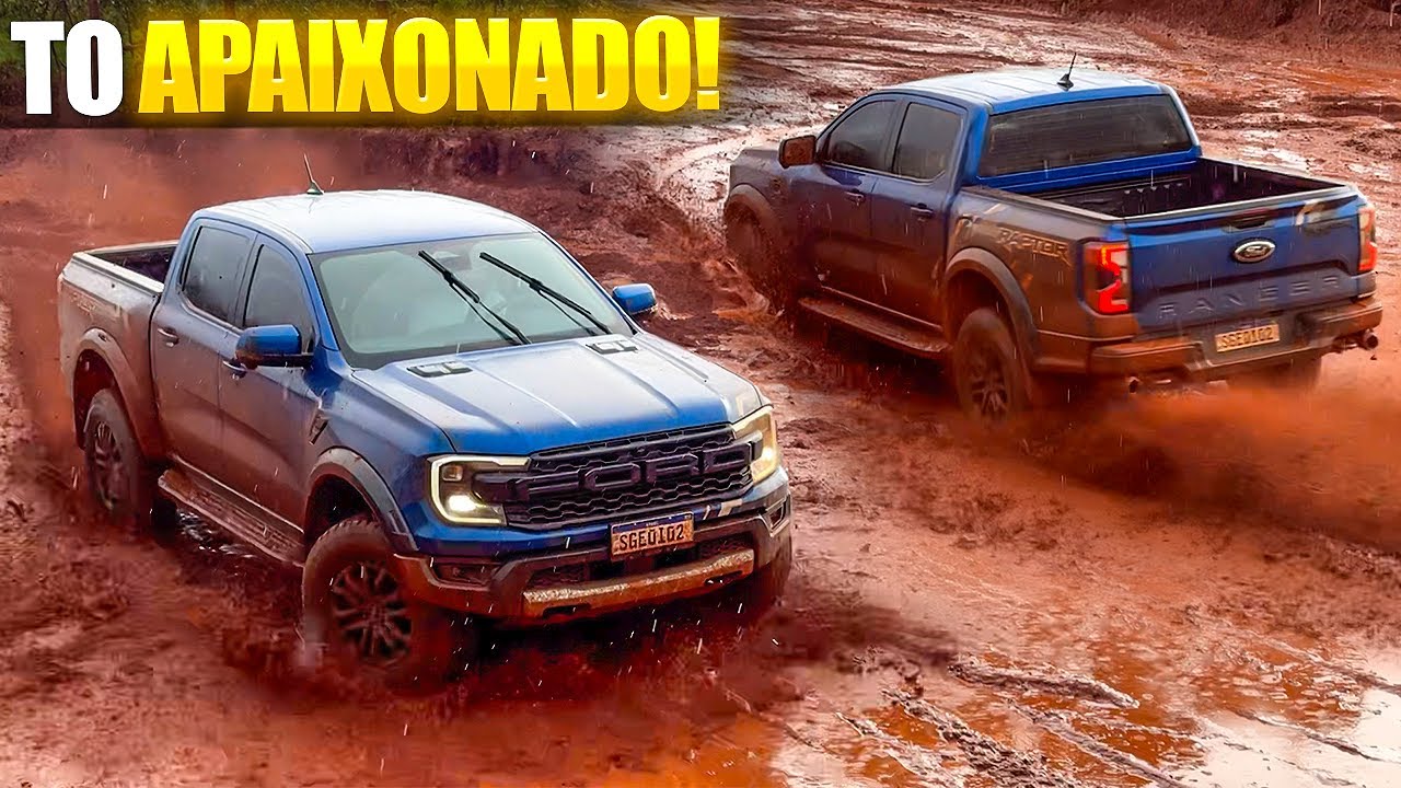 ISSO NÃO É UMA CAMINHONETE, É UM UTV DE CAÇAMBA!! FORD RANGER RAPTOR NA MOAGEM!!