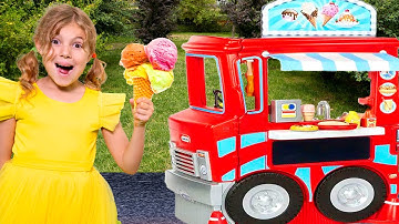 Five Kids Fun Selling in Ice Cream + more Children