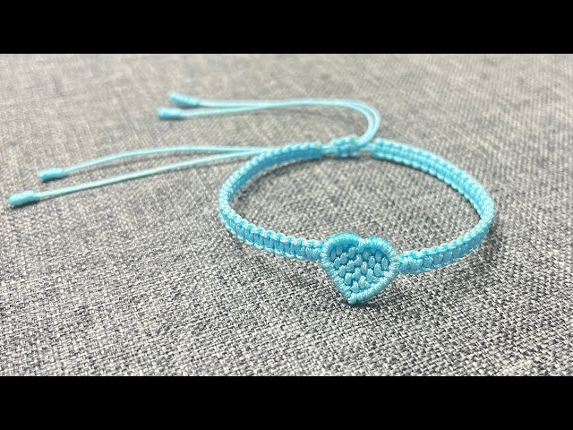 DIY Bracelet tutorial! 💟 [Video], Bracelets handmade diy, Diy bracelets  tut…