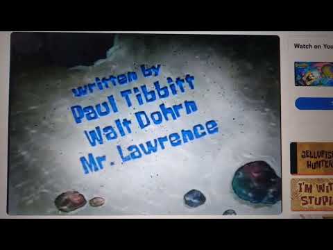 Spongebob The Smoking Peanut Title Card (Fixed The Smoking Seanut Version)