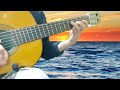 تعليم العزف على الجيتار صولو ل عمر خورشيد اغنيه رساله من تحت الماء