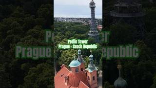 🇨🇿 Petřín Tower, Prague, Czech Republic | DJI Mini 5 Pro drone video