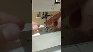 Using an automatic threader #sewing #sewingtutorial #sewinghacks #ussewingtips #sewingforbeginners