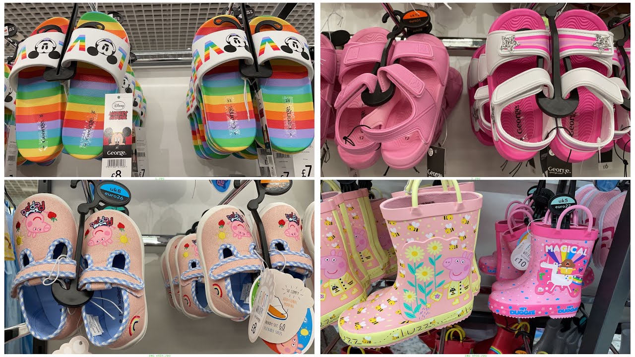 UK Girl's Shoes and Sandals - Mid-March 2021