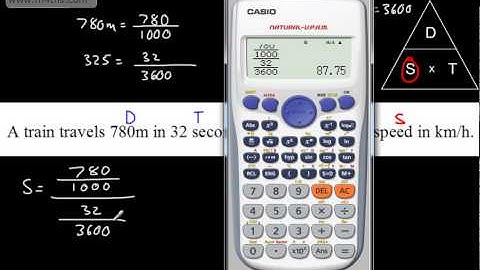 GCSE Maths - Speed Distance Time - Full GCSE and A Level Mechanics and Physics Tutorial SDT