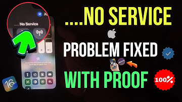 iPhone No Network🚫 Problem Solved 100% With Proof | iPhone No Service Problem Solution |