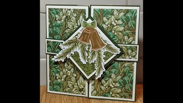 Floating Gatefold Double Pop Up Card
