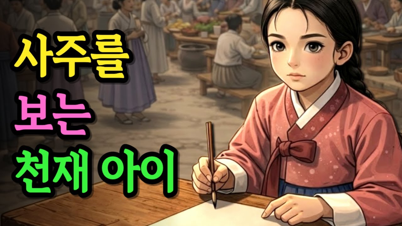 사주를 보는 천재 아이, 조선의 운명을 바꾸다 | 야담 옛날이야기 오디오북 전설 민담 사연