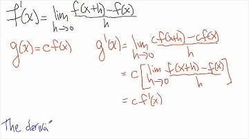 Philfour AP Calculus AB : Derivatives - Constant, Sum & Difference Rules