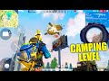 Camping Level 1000 Biggest Campers Squad In Free Fire | Headshot Hacker Gameplay In Garena Free Fire
