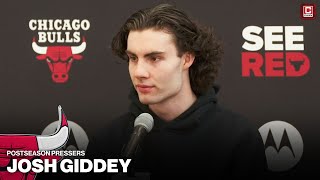 Josh Giddey talks growth, contract extension and future goals at postseason press conference