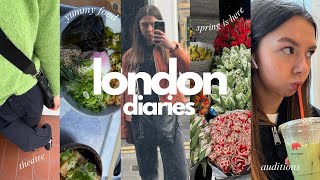 london diaries 💌 l | spring, theatre and auditions