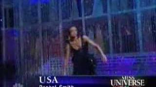 Miss Usa Rachel Smith Falls In Mexico City