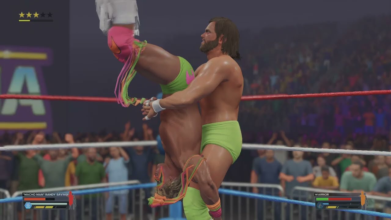 WWE 2K23 Ultimate Warrior VS Macho Man Randy Savage Intercontinental wwe-2k23-ultimate-warrior-vs-macho-man-randy-savage-intercontinental