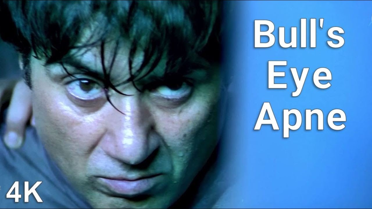 Bulls Eye Apne To Apne Hote Hain  4K Video  Sunny Deol  Shilpa Shetty   HD Audio  Shaan