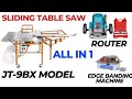 Precision woodworking made easy our sliding table saw edge binding  router combo