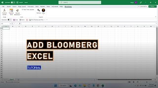 How to Add Bloomberg to Excel screenshot 3