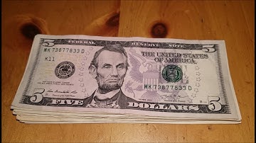 RARE FINDS Bill Searching for Error Notes and Fancy Serial Numbers