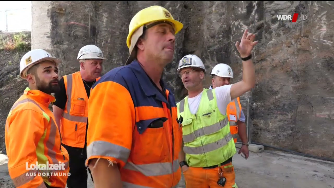 210913 Lokalzeit Dortmund Neuer Tunnel im Autobahnkreuz Herne A 42 A43