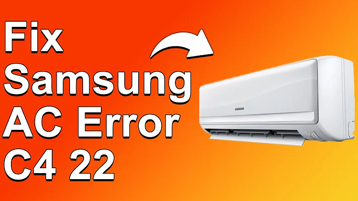How To Fix Samsung AC Error C4 22 (What C4 22 Error Code Means, Causes, And How To Troubleshoot)
