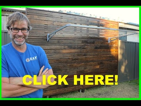 Video: DIY Idea Dinding Privasi: Cara Membuat Dinding Privasi