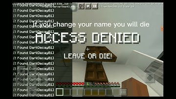 How to create working eye scanner in minecraft