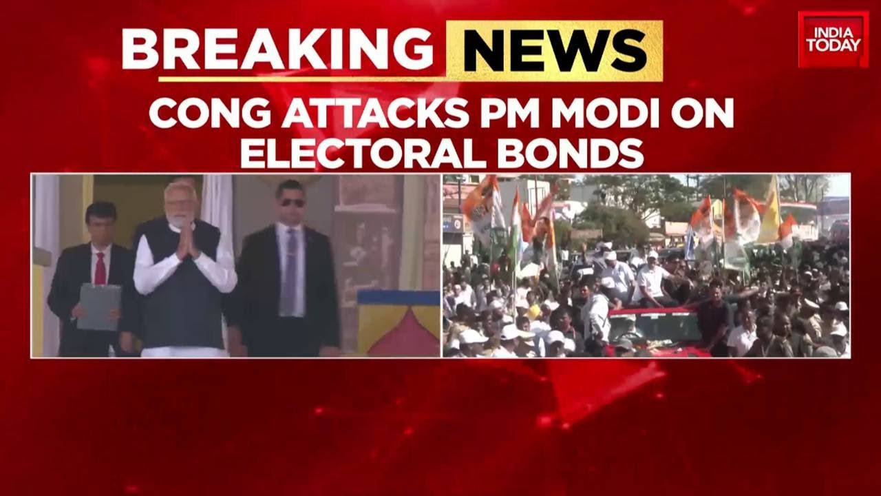 Congress Lambasts PM Modi Over Electoral Bonds, Alleges Legalised Extortion | India Today News