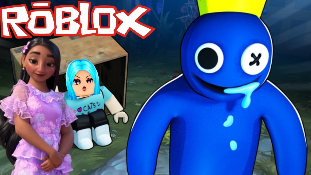 NOS ESCONDEMOS de los MALVADOS RAINBOW FRIENDS, Encanto roblox😱