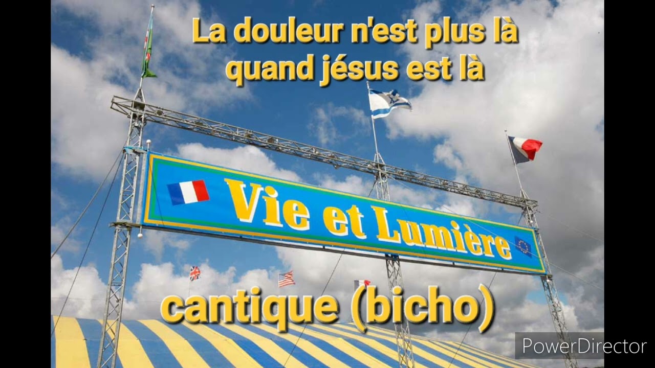 cantique bicho (la douleur n'est plus la quand jésus est là)