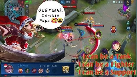 Ruby Gameplay in Mobile Legends Bang Bang - The Best Crowd Control as a Tanker, Fighter and Support