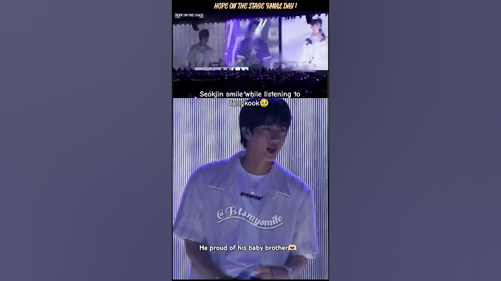 [re-upload] Jin's reaction🥹 to jungkook singing 'Jamais Vu'🫶🏻 #jin #bts #concert #trending #shorts