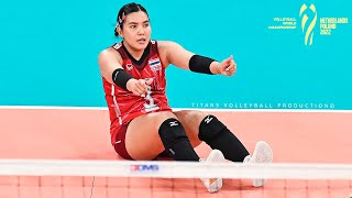How does she do it? Pornpun Guedpard - Amazing Volleyball Setter | World Cup 2022