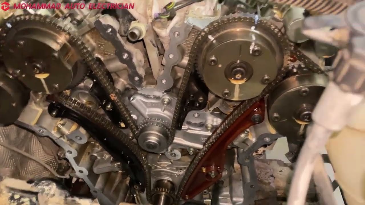 Ford Taurus mix coolant engine oil how to fix //how to ford Mazda water pump change 