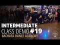 Intermediate Bachata Combination - Class Recap #19 - Demetrio &amp; Nicole - Bachata Dance Academy