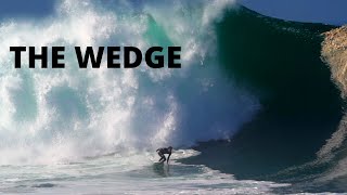 THE WEDGE  BIGGEST WAVES in YEARS | July 4th 2020 | Raw footage