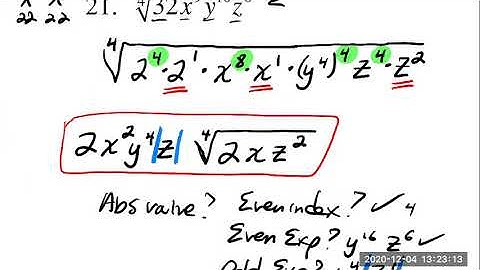 Simplifying Radical Expressions & Rationalizing the Denominator