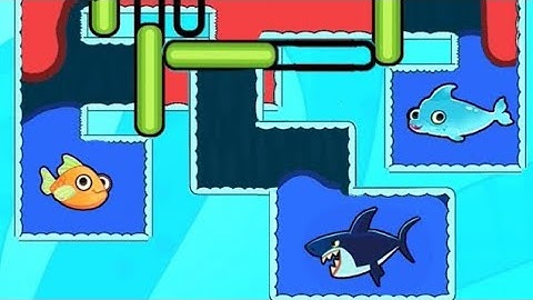 save the fish / pull the pin level  2-2  android game save fish pull the pin | Mobile Game