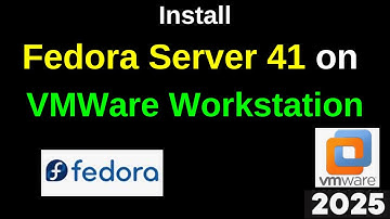 Install Fedora Server 41 on VMware Workstation FAST & EASY! (Step-by-Step Guide) | 2025