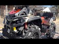 The New 2022 Can-Am Outlander 1000r XMR with Empire Dual Slip on