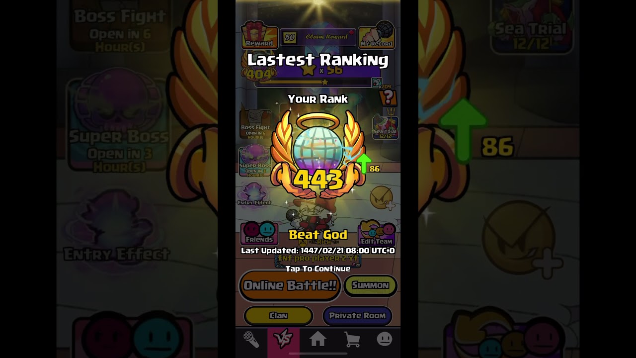 Reached top 404 today 