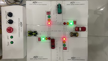 Lập trình đèn giao thông sử dụng PLC s7-1200 , hiển thị thời gian led 7 đoạn.