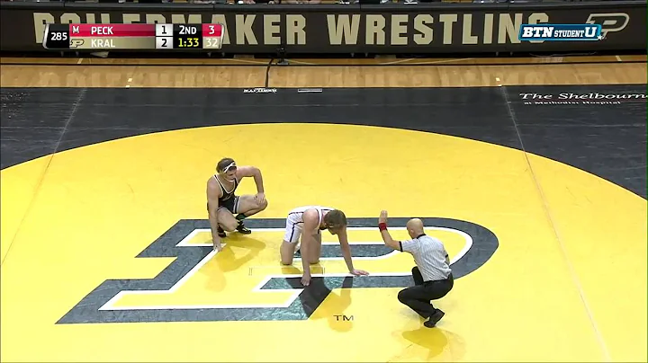 Maryland Terrapins at Purdue Boilermakers Wrestlin...