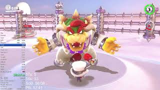 Super Mario Odyssey Cloud Kingdom Speedrun in 1:24.56 (56:06)