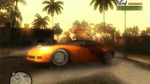 ENB GTA San Andreas modified graphics.