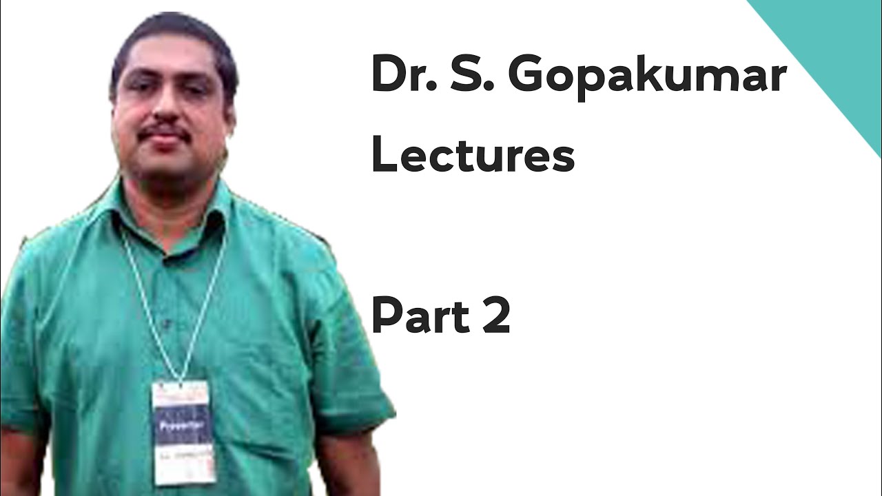 Dr Gopakumar (part 2)| Samsiddhi 2016