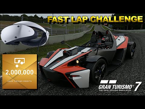 PSVR 2 GRAN TURISMO 7 - NEW FASTEST LAP CHALLENGE EASY CREDITS