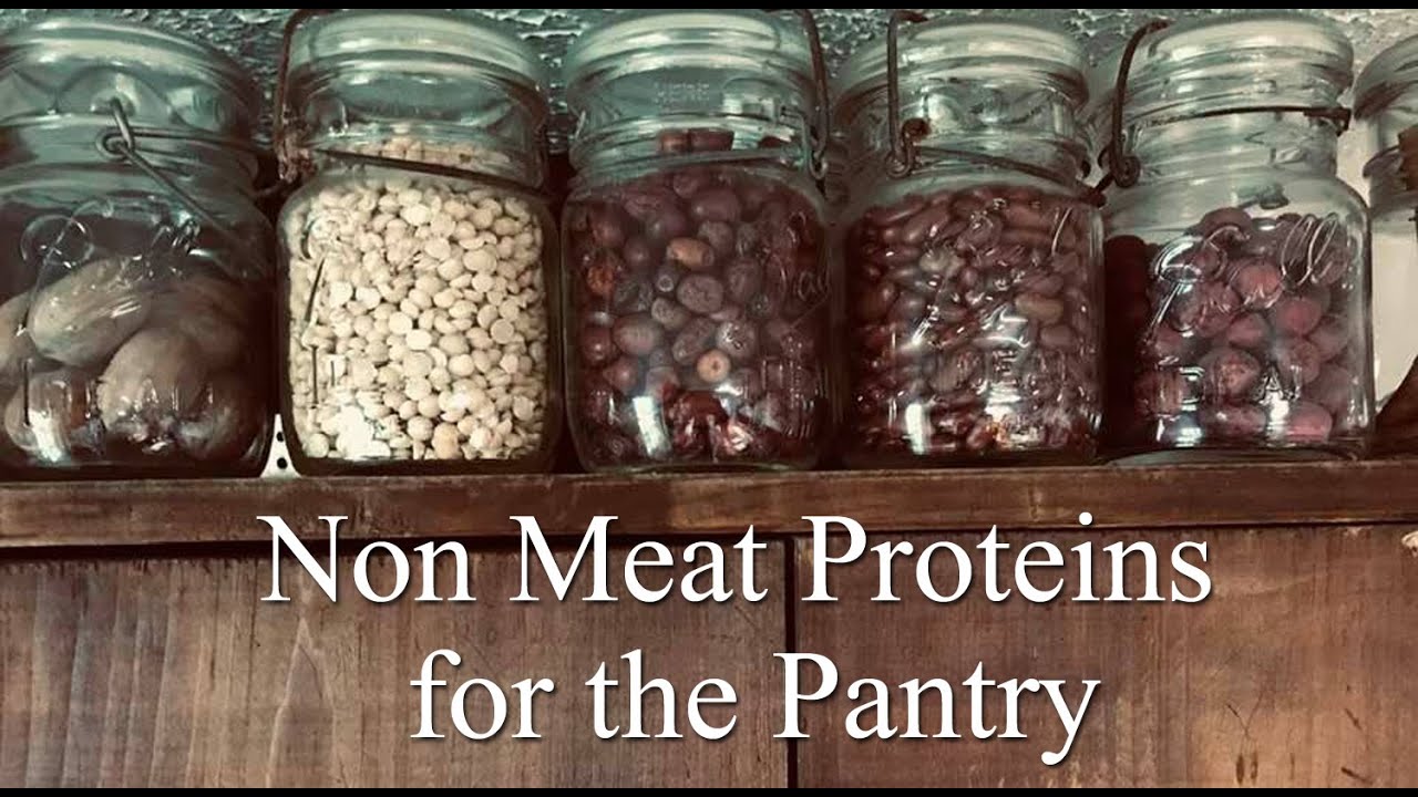Non Meat Proteins for your Food Storage Pantry