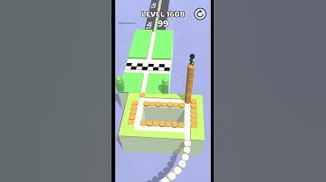Gameplay top mobile games Relaxing n satisfying game iOS/ANDROID Stacky Dash  #gameplay Level 1608