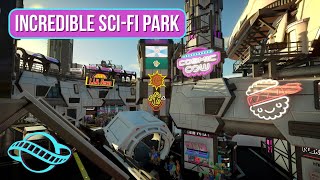 🚀 INCREDIBLE SCI-FI PARK - Planet Coaster Spotlight - The Rift by NightOwl