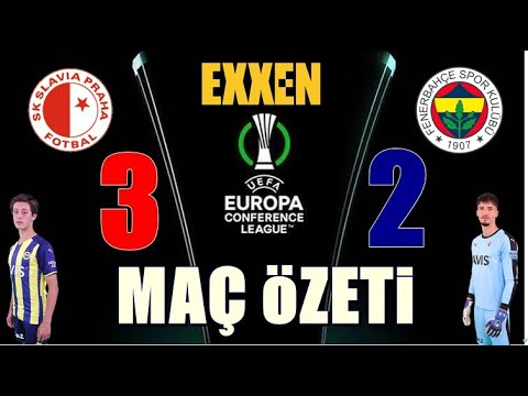 Slavia Prag 3-2 Fenerbahçe | Maçın En Geniş Özeti